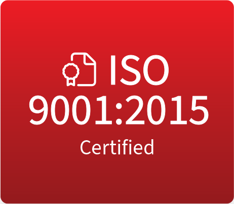 ISO9001:2015 Certified